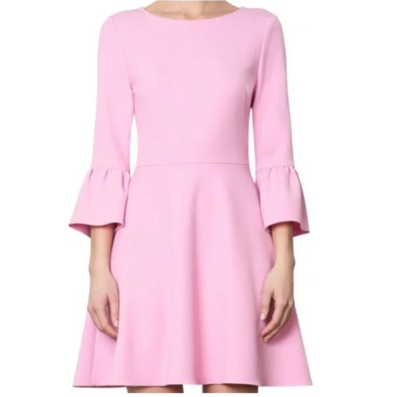 Shoshanna Dresses & Skirts - Shoshanna Little Pink Dress with Bell Sleeves US2 Simple yet Classy
